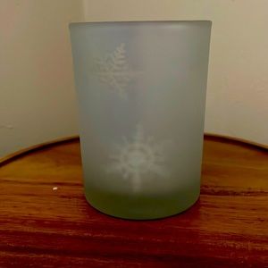 Snowflake Votive Candle Holder